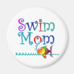 Swim Mom Refrigerator Magnet