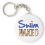 Swim Naked Key Chains