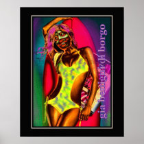 SWIM SUIT SEASON POSTER