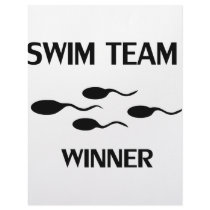 swim team winner icon letterhead