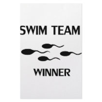 swim team winner icon stationery