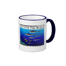 Swim with the Bulls Mug