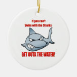 Swim with the Sharks Ornaments
