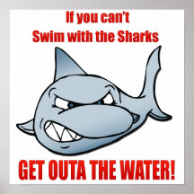 Swim with the Sharks Posters