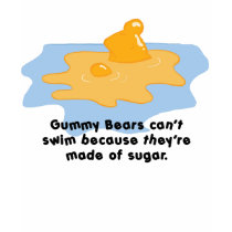 Swiming Bear t-shirts