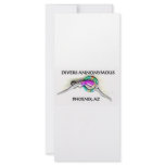 SWIMMER JOKES RACK CARD DESIGN