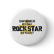 Swimmer Rock Star by Night Pin