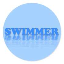 Swimmer stickers by davzke Swimmer stickers