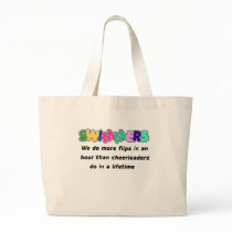 Swimmers & Cheerleaders Canvas Bag