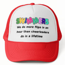 Swimmers & Cheerleaders Trucker Hats