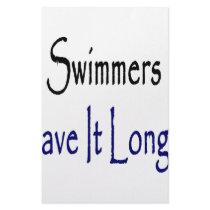 Swimmers Have It Longer stationery