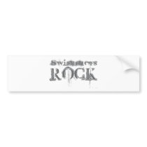 Swimmers Rock bumper stickers