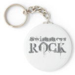 Swimmers Rock Key Chain