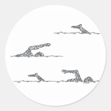 SWIMMERS STICKER