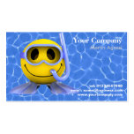 Swimming and Diving Business Cards