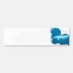Swimming Beluga Whales Bumper Sticker
