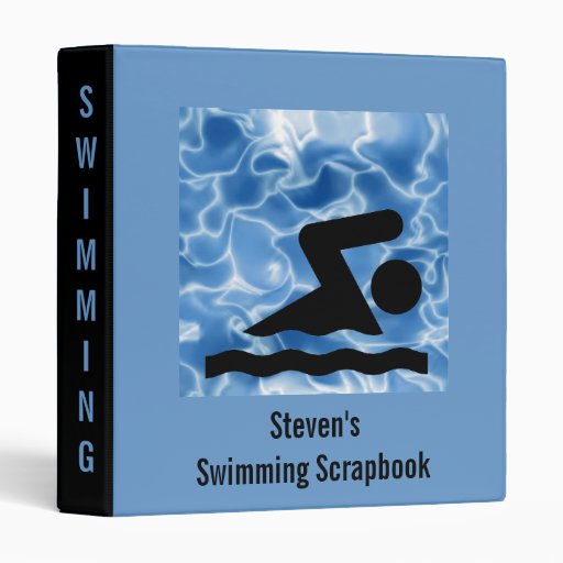 Swimming Binder Zazzle