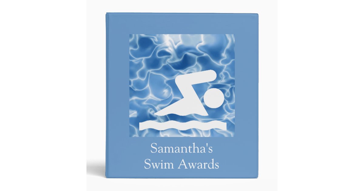 Swimming Binder Zazzle