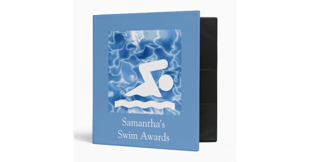 Swimming Binder Zazzle