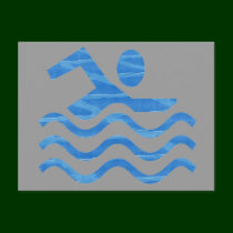 Swimming Clubs Merchandise postcards by doonagiri Swimming Clubs Merchandise postcards