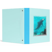 Swimming Dolphin Binder