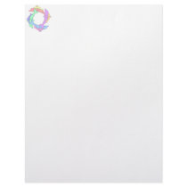 Swimming Dolphins And Babies letterhead by mydeas Swimming Dolphins And Babies letterhead