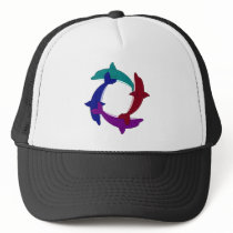 Swimming Dolphins Hats