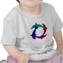 Swimming Dolphins Tshirt