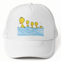 Swimming duck family hats by jsoh Swimming duck family hats