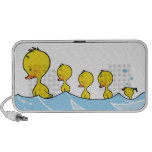 swimming duck family, kawaii duckling, baby ducks,
