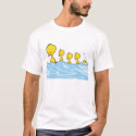 Swimming duck family t-shirts