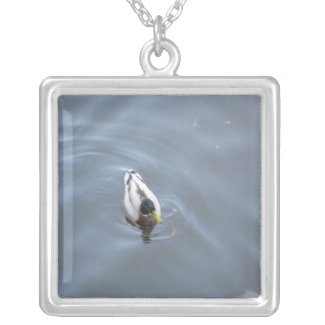 Swimming Duck necklace