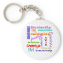 Swimming Everywhere Keychain