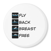 swimming fridge magnets