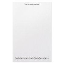 Swimming Geese Stationery