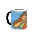 Swimming Girl mugs