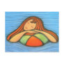 Swimming Girl Post Cards