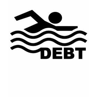 Swimming in Debt shirt