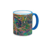 Swimming in Swirls Coffee Mug