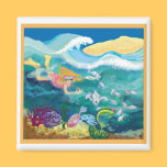 Swimming in tropical seas magnets