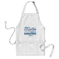 Swimming is Eleverything aprons