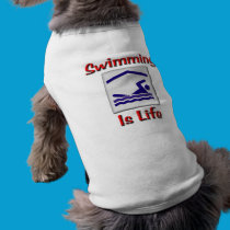 Swimming Is Life pet clothing