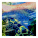 Swimming Leopard posters