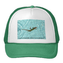 Swimming Lizard Hat