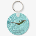 Swimming Lizard keychains