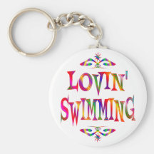 Swimming Lover Key Chain