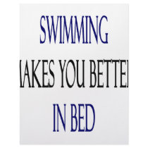 Swimming Makes You Better In Bed letterhead by Supernova23 Swimming Makes You Better In Bed letterhead