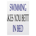 Swimming Makes You Better In Bed stationery