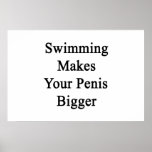 Swimming Makes Your Penis Bigger Posters