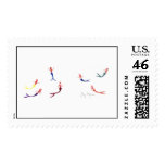 Swimming Mermaids Custom Postage
